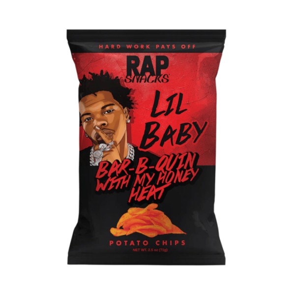 Rap Snacks Lil Baby BBQ Honey Heat 2.5oz